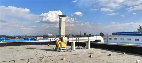 通風(fēng)柜風(fēng)機和管道