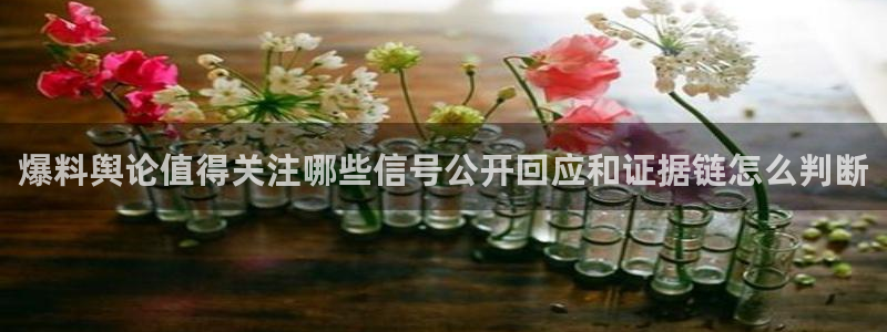 今日热门话题：爆料舆论值得关注哪些信号公开回应和证据链怎么判断
