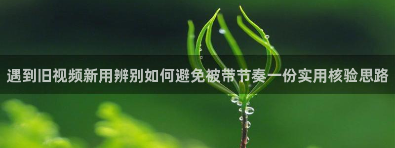 吃瓜事件动态：遇到旧视频新用辨别如何避免被带节奏一份实用核验思路
