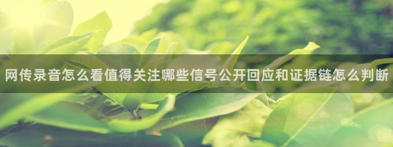 51吃瓜热点事件:网传录音怎么看值得关注哪些信号公开回应和证据链怎么判断